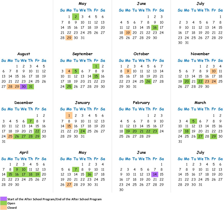 Calendar • The Kids League of Westford